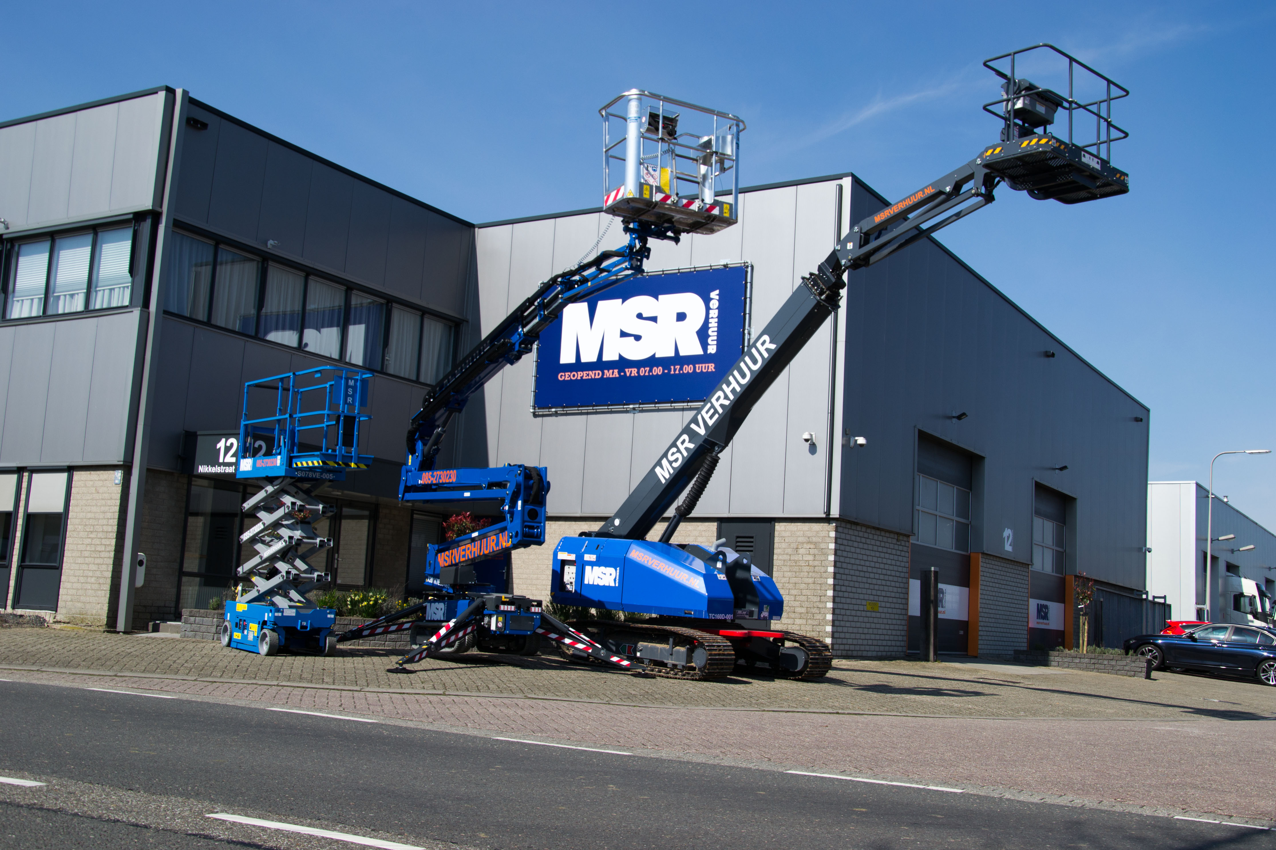 hoogwerkers, msr verhuur