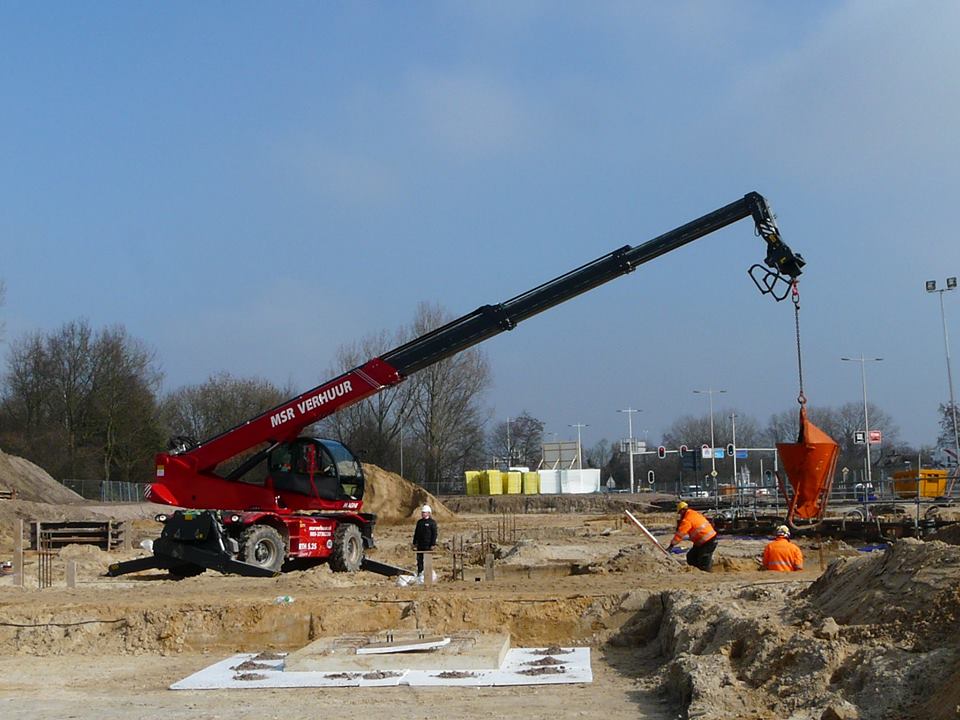 roterende verreiker, msr verhuur